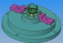 普通铣床、五轴上的叶轮夹具都有啥区别
