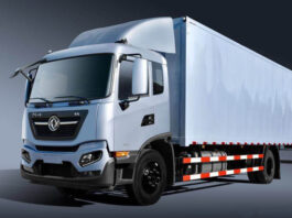 【东风商用车 天锦KR重卡 220马力 4X2 9.8米 国五厢式载货车(DFH5180XXYE4)】参数|对比_卡车网